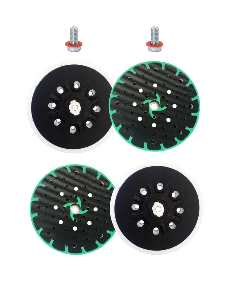 Maigoo 2pack 6" Back-up Sanding Pad Compatible with FES-Tool ETS 150/3 EQ, ETS 150/5 EQ, ETS EC 150/3 EQ,Replace 202460 (6" Hard Sanding Pad) - Image 1